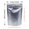 WACCOMT Mylar Aluminum Foil Zipper Bags, 50-Pack, 14 x 20 cm view 2