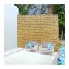 Qisade Reed Screening, Balcony Reed Fence, Bamboo Fencing Roll, Terrace Privacy and Sun Shade, Beige, 70 cm x 500 cm (2.3 ft x 16 ft) view 1