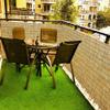 Qisade Reed Screening, Balcony Reed Fence, Bamboo Fencing Roll, Terrace Privacy and Sun Shade, Beige, 70 cm x 500 cm (2.3 ft x 16 ft) view 3