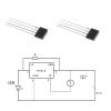 20-Pack YX8018 Solar Light Control Chips, Garden LED Driver, TO-94, 1.2 V, 30 mA view 3