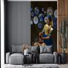 Wallpaper, Photo Wallpaper, Wall Decor, 145 x 220 cm, The Milkmaid – Vermeer – Girl with a Pearl Earring view 2