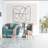 Abstract Line Art Photo Wallpaper 600 x 400 cm view 2