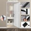 Magnetic Fly Screen Curtain 220 x 220 cm, Self-Closing, Gray view 2