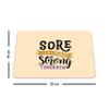 Bonamaison Rectangular Pop Art Printed Mouse Pad, Non-Slip Base, 22 x 18 cm view 4