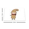 Bonamaison Rectangular Pop Art Printed Mouse Pad, Non-Slip, 22 x 18 cm view 4