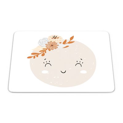 Bonamaison Rectangular Pop Art Printed Mouse Pad, Non-Slip Base, 22 x 18 cm