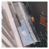 LXLIGHTS Front Door Canopy, Clear Outdoor Awning for UV, Rain and Snow Protection, 50 x 100 cm view 2