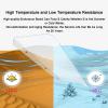 LXLIGHTS Front Door Canopy, Clear Outdoor Awning for UV, Rain and Snow Protection, 50 x 100 cm view 4