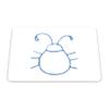 Bonamaison Rectangular Pop Art Digitally Printed Mouse Pad, Non-Slip Base, for Office and Home, 22 x 18 cm view 1
