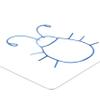 Bonamaison Rectangular Pop Art Digitally Printed Mouse Pad, Non-Slip Base, for Office and Home, 22 x 18 cm view 3