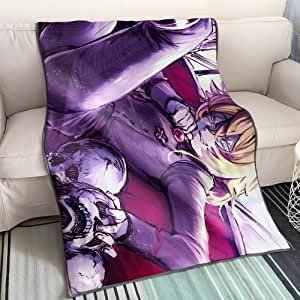 Saga of Tanya the Evil Style Anime Portraits 3D-Printed Flannel Microfleece Blanket