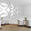 HDHGKYY Self-Adhesive PVC Wall Mural, Modern Geometric 3D Pattern Wallpaper for Living Room and Bedroom Decor view 3