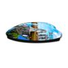 Vietnam Hoi An Heart-Shaped Crystal Glass Refrigerator Magnet view 2