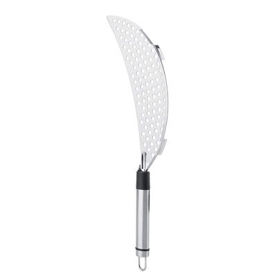 Handheld Pasta Strainer with Handle, Stainless Steel, 36.5 x 6.5 cm