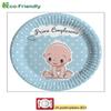 Ciao Primo Compleanno Party Tableware Set for 24, 112 Pieces, Sky Blue view 3