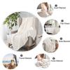 Personalized Photo & Text Flannel Throw Blanket view 2