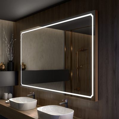 Artforma LED Bathroom Mirror with Lighting, 60 x 50 cm, Made to Order, with Frame