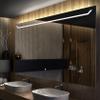 Artforma LED Bathroom Mirror with Lighting, 130 x 70 cm, Framed view 1