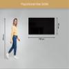 Artforma LED Bathroom Mirror with Lighting, 130 x 70 cm, Framed view 2