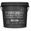Farben Manufaktur Exterior Paint with Glitter, Silicone Resin, Color 7016 Anthracite Gray, 2 L view 1