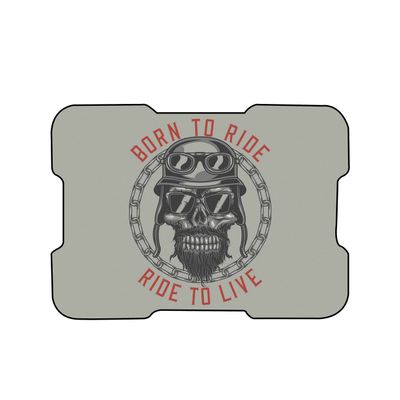 Bonamaison Digitally Printed Mouse Pad, Non-Slip Base, for Office and Home, 22 x 18 cm