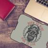 Bonamaison Digitally Printed Mouse Pad, Non-Slip Base, for Office and Home, 22 x 18 cm view 3