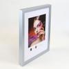 IDEAL TREND 3-Piece Set Wooden Picture Frames with Plexiglass, Silver, 20 x 20 cm view 3