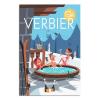 Verbier Valais Switzerland Bath Vintage Travel Poster, Canvas Wall Art, 20 x 30 cm view 1
