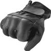 normani Security Quartz Sand Gloves, Genuine Leather, Dark Black, 5XL view 1