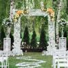 RSTYS Wedding Arch Flower Garland, 45.7 cm, Rose and Baby's Breath view 2