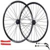SJHFG 26-Inch MTB Wheelset, Double-Wall Alloy Rims, 32-Hole, Quick-Release Disc Brake, Black view 1