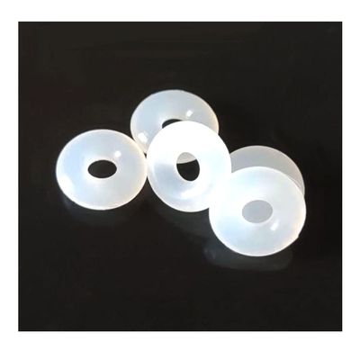 10-Pack White Silicone Rubber O-Ring, 28 × 24 × 2 mm