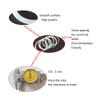 10-Pack White Silicone Rubber O-Ring, 28 × 24 × 2 mm view 4
