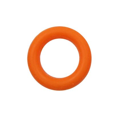 30pcs Multicolor Silicone/VMQ Rubber O-Ring Seals, Orange, 11.8 × 1.5