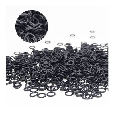 50-Pack Black NBR Rubber O-Ring Seals, 10 x 7 x 1.5 mm