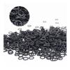 50-Pack Black NBR Rubber O-Ring Seals, 10 x 7 x 1.5 mm view 1
