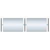 Decorspace Polycarbonate Door and Window Awning, Modular, 120 x 80 cm, Transparent view 3