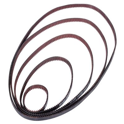 LL-2GT Closed-Loop GT2 Timing Belt, 6 mm, Wear-Resistant 3D Printer Part, Durable (Size: 250 mm)