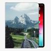 YENDOSTEEN Case for iPad 10.2-inch (9th/8th/7th Generation) with Pencil Holder, Auto Sleep/Wake, Rails Sleepers Mountains view 2