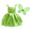 Lito Angels Girls' Green Fairy Costume Dress with Butterfly Wings, 4–5 Years/110 view 1