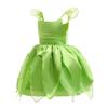 Lito Angels Girls' Green Fairy Costume Dress with Butterfly Wings, 4–5 Years/110 view 2