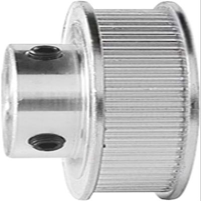 60-Tooth HTD Timing Pulley, Type BF, 6.35/8/10 mm Bore, for 10 mm Wide Belts