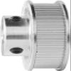 60-Tooth HTD Timing Pulley, Type BF, 6.35/8/10 mm Bore, for 10 mm Wide Belts view 1