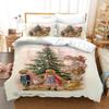 MUCXBE Kids' Duvet Cover Set for Boys and Girls, 3D-Printed Microfiber, 135 x 200 cm, with Zipper and 2 Pillowcases view 1