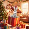 Apricot Lamb Gray Rabbit Plush Toy, Corduroy, 23 cm view 4