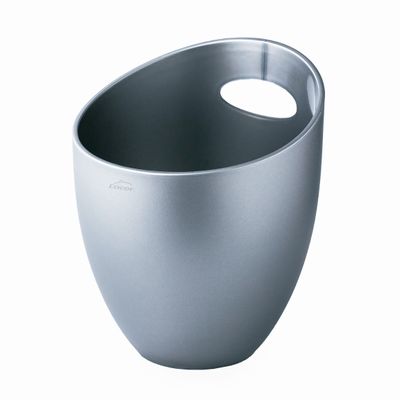 Lacor 61331 ARTIC Bottle Cooler, ABS Plastic, Metallic Finish, 3.5 L, Gray