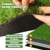Heyroll Realistic Artificial Grass, 90 x 150 cm, 20 mm, Green Lawn Carpet view 3