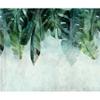 murando Photo Wallpaper, Non-Woven Tropical Leaves, 450 x 315 cm, Bedroom view 1