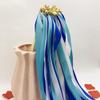 50 Blue Ribbon Wands with Bells view 1