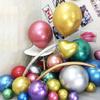 18-Inch Large Silver Metallic Balloons, 15-Pack, Chrome Silver Helium Balloons for Party Decorations view 4